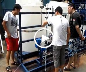 加藥裝置調試